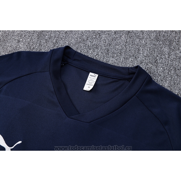 Chandal del Olympique Marsella Manga Corta 2022-2023 Azul